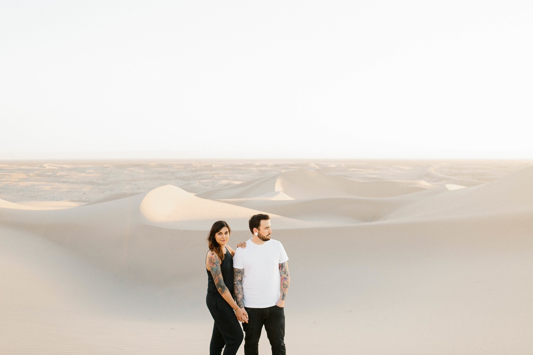 Algodones Sand Dunes Film Engagement Photography